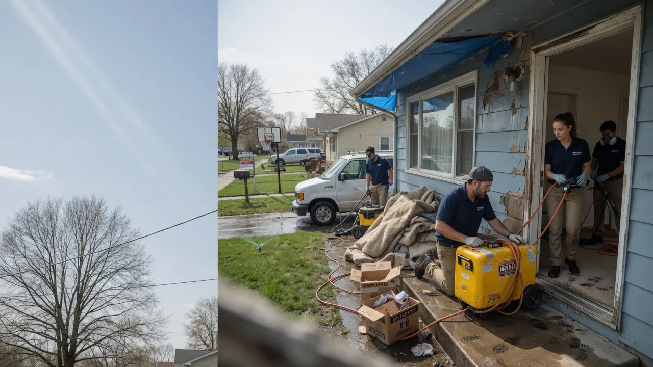 Basement Flood Cleanup in Eckley, CO near me